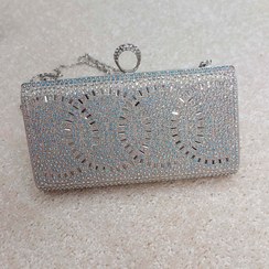 تصویر کیف نگین دار مجلسی 