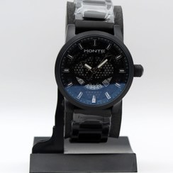 تصویر ساعت مچی عقربه‌ای کوارتز مردانه مونته مدل 751340 مشکی 