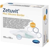 تصویر زتوویت پلاس سیلیکونی چسبدار - Zetuvit Plus Silicone Border 