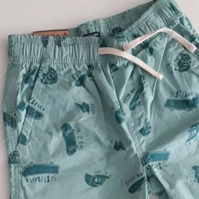 تصویر شلوراک پسرانه کتانی برند کیابی : کد kodak1096 ا Kyabi brand cotton shorts for boys Kyabi brand cotton shorts for boys