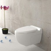 تصویر توالت فرنگی وال هنگ گلسار مدل پلاتوس - 19 درصد تخفیف و تضمین کیفیت 