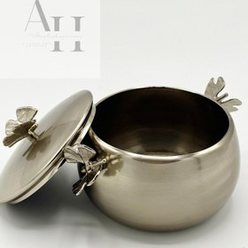 تصویر قندان فلزی پروانه نیکل 