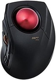 Wireless Trackball Mouse, red ball 