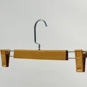 تصویر چوب لباسی دوگیره طرح چوب ۱ عددی 