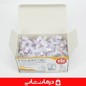 تصویر سرسوزن انسولين 5 ميل پیک سلوشن 100 عددی picslution 5mm insupen 31g