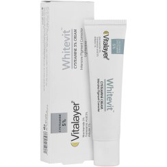 تصویر کرم ویتالیر وایت ویت ضد لک و روشن کننده قوی سیستئامین 5 درصد 40 میل Vitalayer Whitevit Cysteamine 5% Anti Spot Cream 40ml