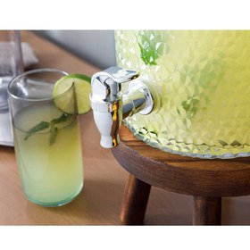 تصویر کلمن شیشه ای انگلیش هوم مدل Puget ENGLISH HOME Puget Glass Beverage Holder