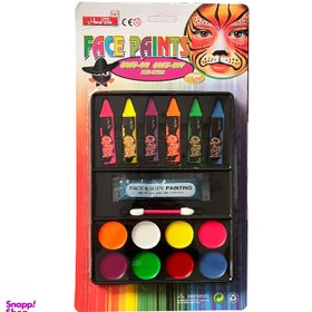 تصویر رنگ گریم صورت کد b16 