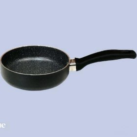 تصویر تابه تک دسته سایز 14 کف گرانیت مشکی یونیک کد UN-8113 