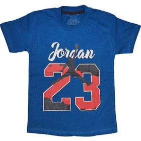 تصویر ست تی شرت و شلوارک پسرانه مدل بسکتبال کد 1226 