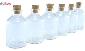 تصویر بطری دکوری کوه شاپ کد TP-F4466 بسته 6 عددی 