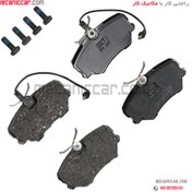 تصویر لنت ترمز چرخ جلو پژو ۴۰۵ و پارس و سمند و اریسان Brake parts