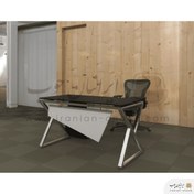 تصویر میز اداری کارشناسی ایرانیان چوب مدل بارانا - چوب 