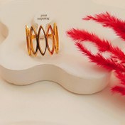 تصویر انگشتر مینیمال دخترونه crown 