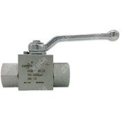 تصویر شیر ربع گرد هیدرولیک دو راهی سایز 1/2 اینچ برند Valeo 