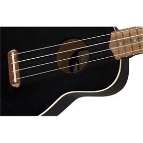 تصویر Fender Venice Soprano Uke – Black 