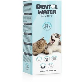 تصویر محلول دهانشویه M-Pets مخصوص سگ و گربه - 300 میلی لیتر بسیار آسان مصرف و قابل استفاده در آب آشامیدنی حیواناتی که به شما اجازه مسواک زدن نمی‌دهند.