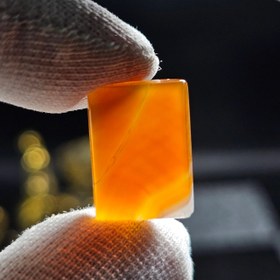 تصویر نگین سنگ عقیق معدنی کد : 33697 