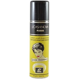 تصویر اسپری موبر کازانوا مدل lemon حجم 150 میلی لیتر Casanova lemon shaving spray, volume 150 ml