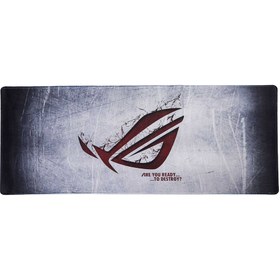 تصویر ماوس پد گیمینگ ایسوس مدل ROG مشکی ابعاد 30*70 سانتی متر ASUS ROG BLACK GAMING MOUSE PAD 30*70 CM