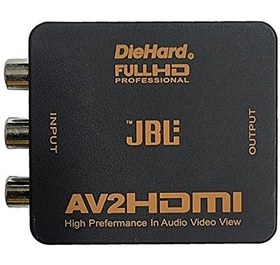 تصویر مبدل AV به HDMI جی بی ال مدل A2HMI JBL A2HMI model AV to HDMI converter