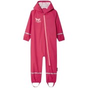 تصویر سرهمی بارونی (ضد آب و باد)تک لایه برند لوپیلو آلمان - سایز۱۱۰/۱۱۶ / صورتی ساده Lupilu