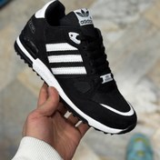 تصویر کتانی آدیداس Zx750 مردانه رنگ مشکی سایز ۴۱ تا ۴۳ 