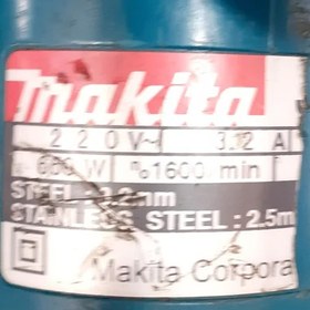 تصویر قیچی ورق بر فلز بر برقی 3/2 میلیمتر ماکیتا ژاپن اصلی مدل Makita js3200 استوک 