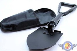 تصویر بیل و کلنگ تاشو چند کاره سایز متوسط 