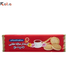 تصویر بیسکوئیت کرمدار ساقه طلایی مینو وزن 192 گرم Saghe Talaie Mino Cream Biscuit 192 gr