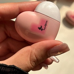 تصویر لیپگلاس قلبی پاپیونی 