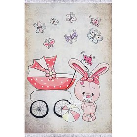 تصویر فرش کودک طرح خرگوش نازنازی DC100272 