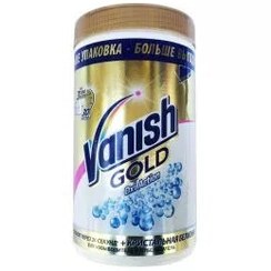 تصویر پودر لکه بر لباس ونیش گلد مخصوص لباس سفید حجم 1500 گرم Vanish Oxi Action Fabric Stain Remover Powder 1500g