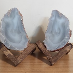 تصویر سنگ عقیق قرینه a2 agate a2