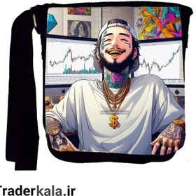 تصویر کیف رودوشی طرح ترید کدKF1047 