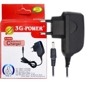 تصویر شارژر سوزنی درشت Nokia 3G-Power ا 3G-Power Nokia thick pin wall charger 3G-Power Nokia thick pin wall charger