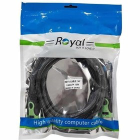 تصویر کابل HDMI 1.5M برند ROYAL (رویال) 