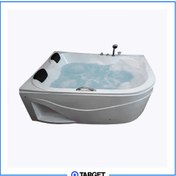 تصویر وان حمام و جکوزی آریانا مدل پارمیس سایز ۱۷۵*۱۲۰ 