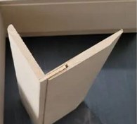 تصویر روکوب و کاور چهارچوب فلزی درب کد 7007 