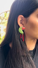 تصویر گوشواره طوطی 