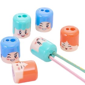 تصویر مدادتراش صورتک 