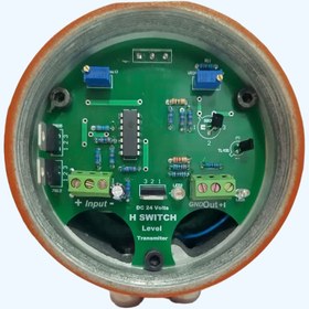 تصویر لول ترانسمیتر مغناطیسی 1 متری خروجی جریانی مخصوص مخازن مایع magnetic liquid level transmiter