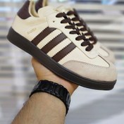 تصویر سامبا زنانه رنگ کرم قهوه ای - 1 / کرم قهوه ای / 