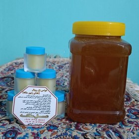 تصویر 10 گرم ژل رویال حل شده در 100 گرم عسل کنار (مستقیم از زنبور دار) 