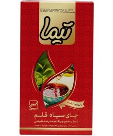 تصویر چای سیاه قلم تیما 300 گرمی 