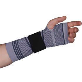 تصویر مچ کف بند کشی با کش دوبل-Double rubber wrist & palm support 