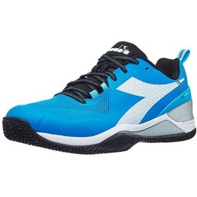 تصویر کفش تنیس مردانه دیادورا Diadora Blushield Torneo Clay Blue/White 