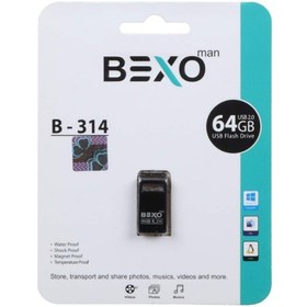 تصویر فلش مینی فلزی Flash BEXO 64 GB 