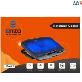 تصویر پایه خنک کننده لپ تاپ انزو مدل LF-442 Enzo LF-442 4-Fan Laptop CoolPad