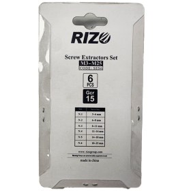 تصویر قلاویز چپ گرد 6 عددی RIZO 